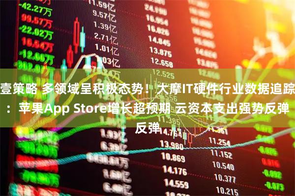 壹策略 多领域呈积极态势！大摩IT硬件行业数据追踪：苹果App Store增长超预期 云资本支出强势反弹