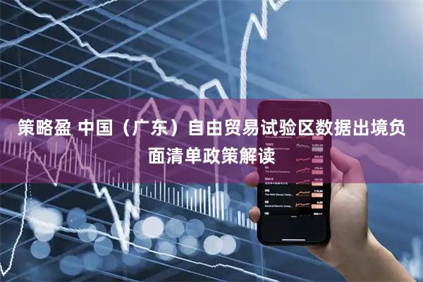 策略盈 中国（广东）自由贸易试验区数据出境负面清单政策解读